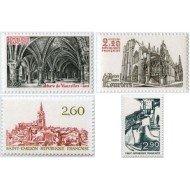 France Francia Nº 2160/63 1981 Serie turística Lujo France Francia Nº 2160/63 1981 Serie turística Lujo