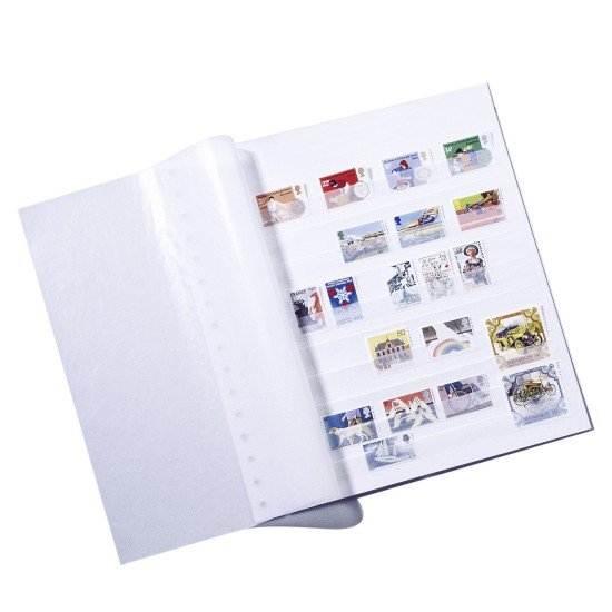 Leuchtturm 300757 hojas Clasificadoras ASTRA, con 11 Bandas de Pergamino divididas, blanco