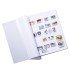 Leuchtturm 300757 hojas Clasificadoras ASTRA, con 11 Bandas de Pergamino divididas, blanco