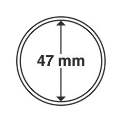 Leuchtturm 300829 cápsulas de monedas diámetro interior 47 mm