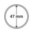Leuchtturm 300829 cápsulas de monedas diámetro interior 47 mm