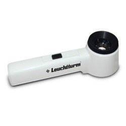 Leuchtturm 301102 Lupa de apoyo de 10 aumentos, con LEDs