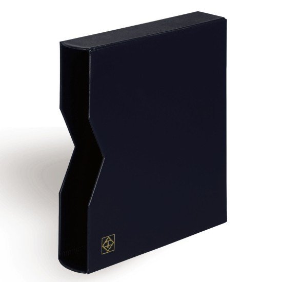 Leuchtturm 301114 cajetín protector por tapa de anillas OPTIMA, diseño classic, negro Leuchtturm 301114 cajetín protector por tapa de anillas OPTIMA, diseño classic, negro