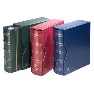 Leuchtturm 301654 tapa de anillas OPTIMA, diseño classic GIGANT, con cajetín projoector, rojo Leuchtturm 301654 tapa de anillas OPTIMA, diseño classic GIGANT, con cajetín projoector, rojo