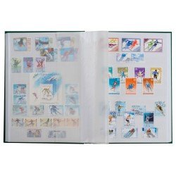 Leuchtturm 302728 Clasificador BASIC, DIN A5, 16 páginas blancas, tapa no acolchada, negro