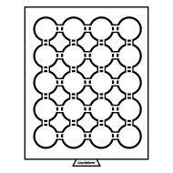 Leuchtturm 302859 Bandeja para monedas 20 divisiones para CAPS 39, color humo