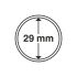 Leuchtturm 303522 cápsulas de monedas diámetro interior 29 mm