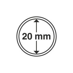 Leuchtturm 303557 cápsulas de monedas diámetro interior 20 mm