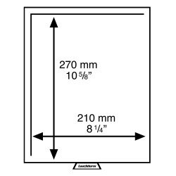 Leuchtturm 303584 Bandeja para monedas sin divisiones 210x270 mm, color humo Leuchtturm 303584 Bandeja para monedas sin divisiones 210x270 mm, color humo