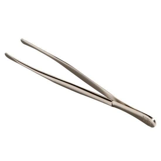 Leuchtturm 303585 Pinzas 33, LUXUS, 12 cm, modelo: derecho, Punta de Redondo Ancho