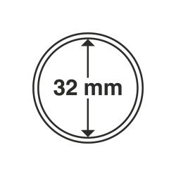 Leuchtturm 304799 cápsulas de monedas diámetro interior 32 mm