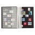 Leuchtturm 306438 Clasificador COMFORT,DIN A4, 64 páginas negras, tapa acolchada, verde