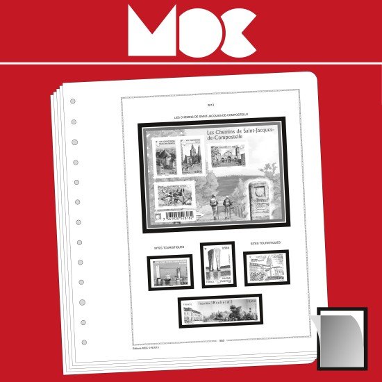 Leuchtturm 306651 MOC SF-hojas preimpresas Francia IV 1976-1982 Leuchtturm 306651 MOC SF-hojas preimpresas Francia IV 1976-1982