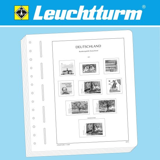 Leuchtturm 306724 hojas preimpresas Austria 1918-1921