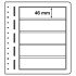 Leuchtturm 307332 hojas en blanco-LB, 5 divisiones, 190x 46 mm