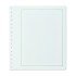Leuchtturm 307785 KABE Hojas de álbum neutras,papel con borde verde y cruadraculada