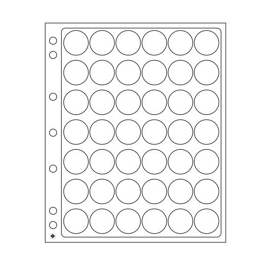 Leuchtturm 308075 Hojas ENCAP, transparentes para 42 placas de cava y chapas d e cerveza Leuchtturm 308075 Hojas ENCAP, transparentes para 42 placas de cava y chapas d e cerveza