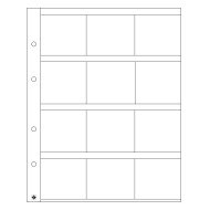 Leuchtturm 309197 Hojas OPTIMA, para 12 cartones de monedas 50x50 mm, transparentes Leuchtturm 309197 Hojas OPTIMA, para 12 cartones de monedas 50x50 mm, transparentes