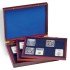 Leuchtturm 309278 Estuche para monedas VOLTERRA TRIO de Luxe, cada una para 8 US-SLABS