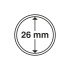 Leuchtturm 309404 cápsulas de monedas diámetro interior 26 mm 10 unid.