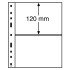 Leuchtturm 309942 Hojas de plástico OPTIMA, 2 divisiones, transparentes