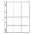 Leuchtturm 310444 Hojas para monedas NUMIS, 12 Cartones de monedas (50x50 mm)