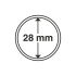 Leuchtturm 312236 cápsulas de monedas diámetro interior 28 mm