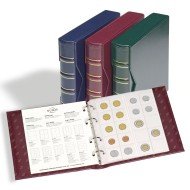 Leuchtturm 312262 Tapa anillas NUMIS, classic diseño con cajetín protector, rojo Leuchtturm 312262 Tapa anillas NUMIS, classic diseño con cajetín protector, rojo