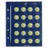 Leuchtturm 312494 hojas para monedas VISTA, de 2 Euros