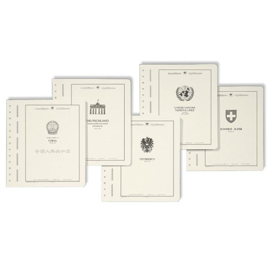 Leuchtturm 312941 Hoja Rotulada con Escudo 