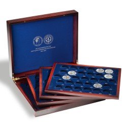 Leuchtturm 313125 Estuche para monedas VOLTERRA QUATTRO de Luxe, para 123 monedas conmemorativas de la RDA Leuchtturm 313125 Estuche para monedas VOLTERRA QUATTRO de Luxe, para 123 monedas conmemorativas de la RDA