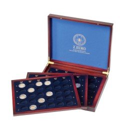 Leuchtturm 313626 Estuche para monedas VOLTERRATRIO de Luxe, para 80 monedas 2€ Landes alemanes en cápsula Leuchtturm 313626 Estuche para monedas VOLTERRATRIO de Luxe, para 80 monedas 2€ Landes alemanes en cápsula