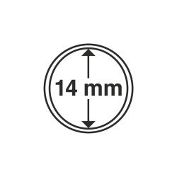 Leuchtturm 314071 cápsulas de monedas diámetro interior 14 mm