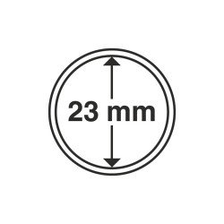 Leuchtturm 314782 cápsulas de monedas diámetro interior 23 mm