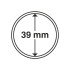 Leuchtturm 315148 cápsulas de monedas diámetro interior 39 mm
