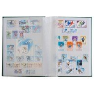 Leuchtturm 315566 Clasificador BASIC, DIN A4, 16 páginas blancas, tapa no acolchada, rojo