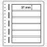Leuchtturm 315636 hojas en blanco-LB, 6 divisiones, 190x 37 mm