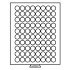 Leuchtturm 315644 Bandeja para monedas 80 divisiones redondas de 23,5 mm Ø, color humo