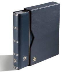 Leuchtturm 371804 Clasificador PREMIUM, DIN A4, 64 páginas negras, tapa de cuero* acolchada + cajetín, rojo Leuchtturm 371804 Clasificador PREMIUM, DIN A4, 64 páginas negras, tapa de cuero* acolchada + cajetín, rojo