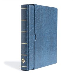 Leuchtturm 316322 Tapa de anillas VARIO F, con cajetín protector, azul