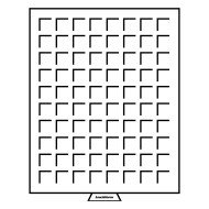 Leuchtturm 316663 Bandeja para monedas 80 divisiones esquinadas hasta 24 mm Ø, color humo Leuchtturm 316663 Bandeja para monedas 80 divisiones esquinadas hasta 24 mm Ø, color humo