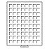 Leuchtturm 316663 Bandeja para monedas 80 divisiones esquinadas hasta 24 mm Ø, color humo
