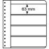 Leuchtturm 317470 Hojas-G, 4 divisiones, blanco