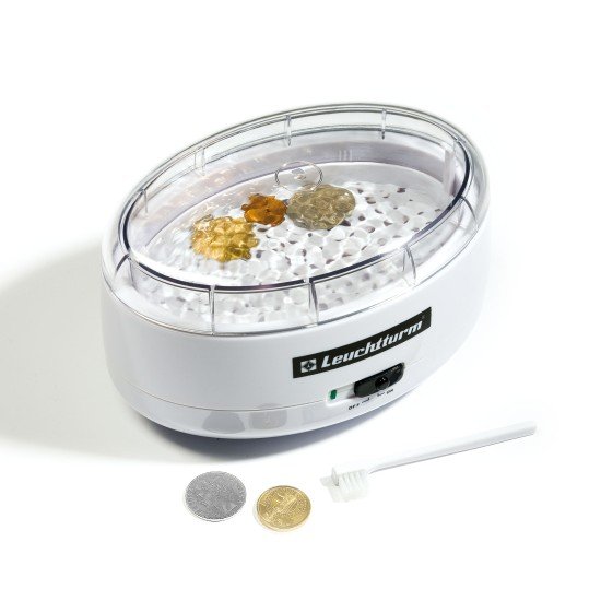Leuchtturm 317590 Limpiadora con vibración VIBRO para las monedas