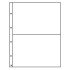 Leuchtturm 317693 Hojas de plástico FOLIO, 2 divisiónes, transparente