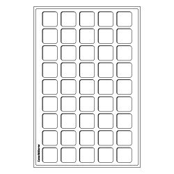 Leuchtturm 317701 Bandeja L para 45 monedas de 3 31 mm Ø, azul