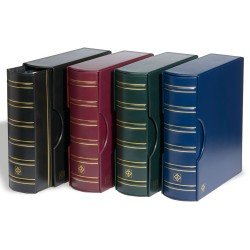 Leuchtturm 318152 Tapa de anillas GRANDE, diseño classic GIGANT, con cajetín protector, rojo Leuchtturm 318152 Tapa de anillas GRANDE, diseño classic GIGANT, con cajetín protector, rojo