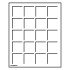 Leuchtturm 318864 Bandeja para 20 monedas de 41 mm Ø, para Maletín