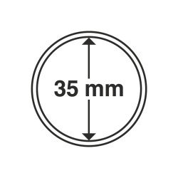 Leuchtturm 318983 cápsulas de monedas diámetro interior 35 mm