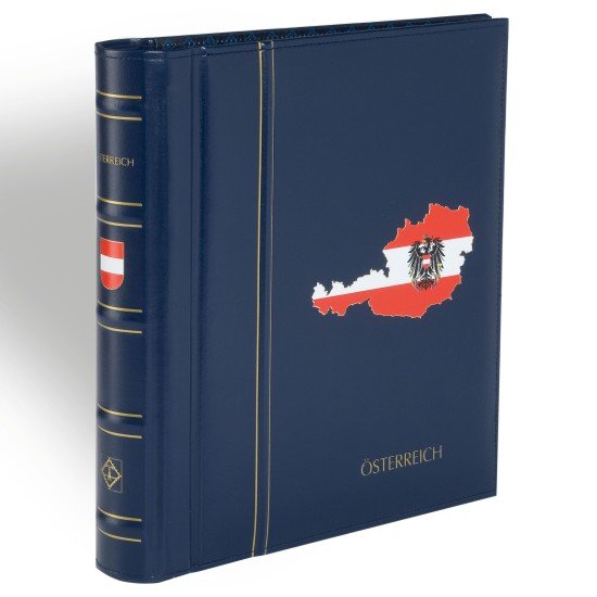 Leuchtturm 319238 SF-Álbum preimpreso PERFECT DP, diseño classic Österreich 2005-2017 azul Leuchtturm 319238 SF-Álbum preimpreso PERFECT DP, diseño classic Österreich 2005-2017 azul